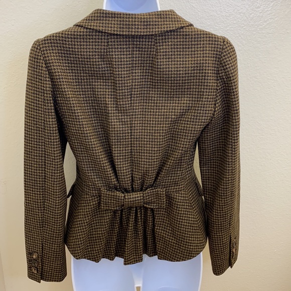 Moschino CheapAndChic Wool Houndstooth Jacket 8 - Picture 3 of 5